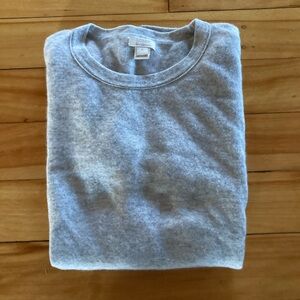 J. Crew Factory Cashmere Tee, Small, Grey